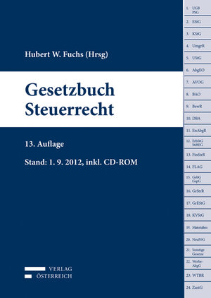 Buchcover Gesetzbuch Steuerrecht  | EAN 9783704663771 | ISBN 3-7046-6377-8 | ISBN 978-3-7046-6377-1