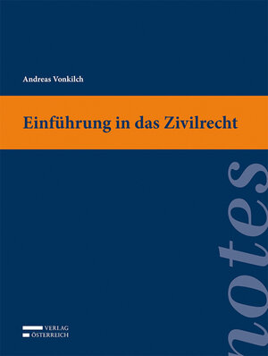 Buchcover Einführung in das Zivilrecht | Andreas Vonkilch | EAN 9783704666215 | ISBN 3-7046-6621-1 | ISBN 978-3-7046-6621-5