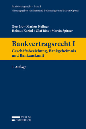Buchcover Bankvertragsrecht I  | EAN 9783704681522 | ISBN 3-7046-8152-0 | ISBN 978-3-7046-8152-2