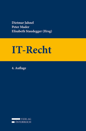 Buchcover IT-Recht  | EAN 9783704683427 | ISBN 3-7046-8342-6 | ISBN 978-3-7046-8342-7