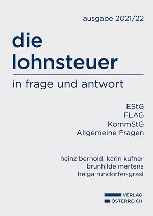 Buchcover die lohnsteuer in frage und antwort  | EAN 9783704684813 | ISBN 3-7046-8481-3 | ISBN 978-3-7046-8481-3