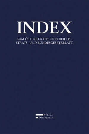 Buchcover Index  | EAN 9783704685735 | ISBN 3-7046-8573-9 | ISBN 978-3-7046-8573-5