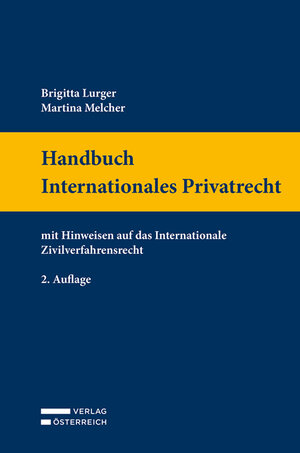 Buchcover Handbuch Internationales Privatrecht | Brigitta Lurger | EAN 9783704687449 | ISBN 3-7046-8744-8 | ISBN 978-3-7046-8744-9