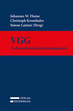 Buchcover VGG - Verbrauchergewährleistungsgesetz | EAN 9783704690623 | ISBN 3-7046-9062-7 | ISBN 978-3-7046-9062-3