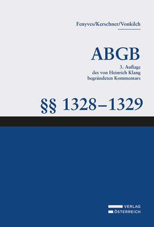 Buchcover Großkommentar zum ABGB - Klang Kommentar  | EAN 9783704691460 | ISBN 3-7046-9146-1 | ISBN 978-3-7046-9146-0