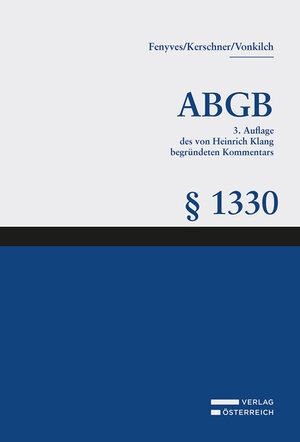 Buchcover Großkommentar zum ABGB - Klang Kommentar  | EAN 9783704692412 | ISBN 3-7046-9241-7 | ISBN 978-3-7046-9241-2