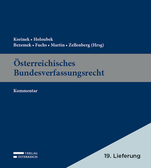Buchcover Österreichisches Bundesverfassungsrecht  | EAN 9783704693952 | ISBN 3-7046-9395-2 | ISBN 978-3-7046-9395-2