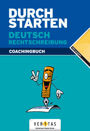 Buchcover Durchstarten Deutsch Rechtschreibung. Coachingbuch | Ewald Cerwenka | EAN 9783705878068 | ISBN 3-7058-7806-9 | ISBN 978-3-7058-7806-8