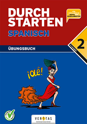 Buchcover Durchstarten Spanisch 2. Übungsbuch | Monika Veegh | EAN 9783705879164 | ISBN 3-7058-7916-2 | ISBN 978-3-7058-7916-4