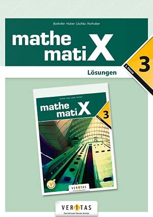 Buchcover mathematiX 3. Lösungen | Emmerich Boxhofer | EAN 9783705895201 | ISBN 3-7058-9520-6 | ISBN 978-3-7058-9520-1