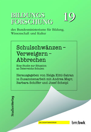 Buchcover Schulschwänzen - Verweigern - Abbrechen  | EAN 9783706543798 | ISBN 3-7065-4379-6 | ISBN 978-3-7065-4379-8