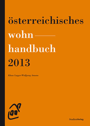 Buchcover Österreichisches Wohnhandbuch 2013 | Klaus Lugger | EAN 9783706553087 | ISBN 3-7065-5308-2 | ISBN 978-3-7065-5308-7