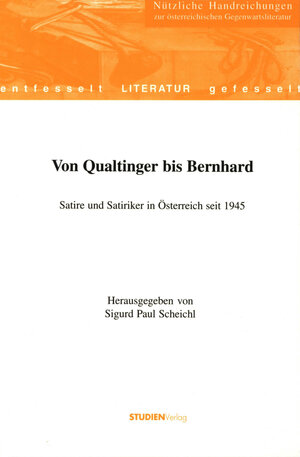 Buchcover Von Qualtinger bis Bernhard  | EAN 9783706558457 | ISBN 3-7065-5845-9 | ISBN 978-3-7065-5845-7