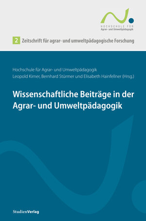 Buchcover Zeitschrift für agrar- und umweltpädagogische Forschung 2  | EAN 9783706560443 | ISBN 3-7065-6044-5 | ISBN 978-3-7065-6044-3