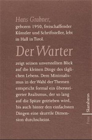 Buchcover Der Warter | Hans Grabner | EAN 9783706622165 | ISBN 3-7066-2216-5 | ISBN 978-3-7066-2216-5