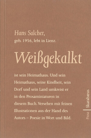 Buchcover Weißgekalkt | Hans Salcher | EAN 9783706622172 | ISBN 3-7066-2217-3 | ISBN 978-3-7066-2217-2