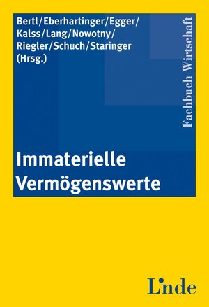 Buchcover Immaterielle Vermögenswerte  | EAN 9783707309843 | ISBN 3-7073-0984-3 | ISBN 978-3-7073-0984-3