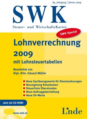 Buchcover Package Lohnverrechnung 2009 und Lohnsteuertabellen 2009 | Eduard Müller | EAN 9783707315608 | ISBN 3-7073-1560-6 | ISBN 978-3-7073-1560-8