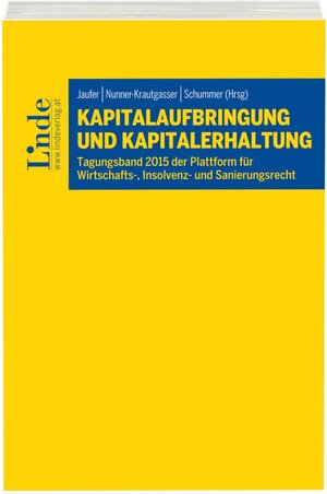 Buchcover Kapitalaufbringung und Kapitalerhaltung  | EAN 9783707334869 | ISBN 3-7073-3486-4 | ISBN 978-3-7073-3486-9