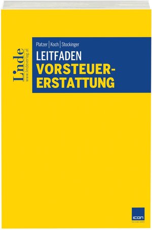 Buchcover Leitfaden Vorsteuererstattung | Günther Platzer | EAN 9783707337808 | ISBN 3-7073-3780-4 | ISBN 978-3-7073-3780-8