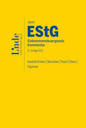 Buchcover Jakom EStG | Einkommensteuergesetz 2022 | Sabine Kanduth-Kristen | EAN 9783707344226 | ISBN 3-7073-4422-3 | ISBN 978-3-7073-4422-6