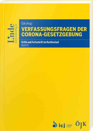 Buchcover Verfassungsfragen der Corona-Gesetzgebung  | EAN 9783707344233 | ISBN 3-7073-4423-1 | ISBN 978-3-7073-4423-3
