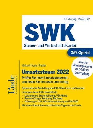 Buchcover SWK-Spezial Umsatzsteuer 2022 | Stefan Melhardt | EAN 9783707345094 | ISBN 3-7073-4509-2 | ISBN 978-3-7073-4509-4