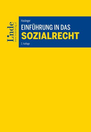 Buchcover Einführung in das Sozialrecht | Paul Haslinger | EAN 9783707345841 | ISBN 3-7073-4584-X | ISBN 978-3-7073-4584-1