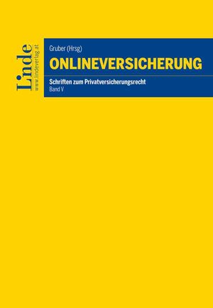 Buchcover Onlineversicherung | Reinhold Baudisch | EAN 9783707346091 | ISBN 3-7073-4609-9 | ISBN 978-3-7073-4609-1
