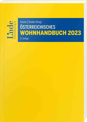 Buchcover Österreichisches Wohnhandbuch 2023 | Wolfgang Amann | EAN 9783707348101 | ISBN 3-7073-4810-5 | ISBN 978-3-7073-4810-1