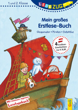 Buchcover LESEZUG/1.-2. Klasse: Mein großes Erstlese-Buch - Gespenster, Piraten, Detektive | Karin Ammerer | EAN 9783707421057 | ISBN 3-7074-2105-8 | ISBN 978-3-7074-2105-7