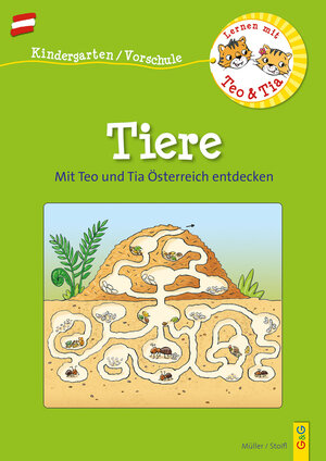 Buchcover Österreich entdecken mit Teo und Tia – Tiere | Verena Müller | EAN 9783707423389 | ISBN 3-7074-2338-7 | ISBN 978-3-7074-2338-9