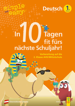 Buchcover simple und easy In 10 Tagen fit fürs nächste Schuljahr! Deutsch 1 | Astrid Hofmann | EAN 9783707425055 | ISBN 3-7074-2505-3 | ISBN 978-3-7074-2505-5
