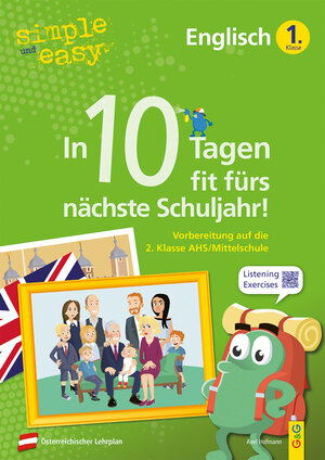 Buchcover simple und easy In 10 Tagen fit fürs nächste Schuljahr! Englisch 1 | Axel Hofmann | EAN 9783707425086 | ISBN 3-7074-2508-8 | ISBN 978-3-7074-2508-6