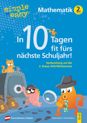 Buchcover simple und easy In 10 Tagen fit fürs nächste Schuljahr! Mathematik 2 | Dagmar Wurzer | EAN 9783707425123 | ISBN 3-7074-2512-6 | ISBN 978-3-7074-2512-3