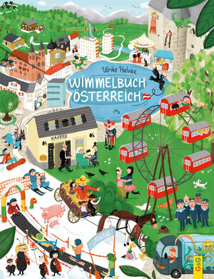 Buchcover Wimmelbuch Österreich  | EAN 9783707425529 | ISBN 3-7074-2552-5 | ISBN 978-3-7074-2552-9
