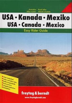 USA, Kanada, Mexiko. Travel Atlas