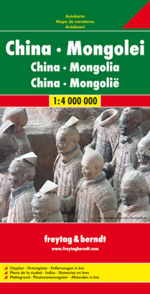 China - Mongolei  1 : 4 000 000