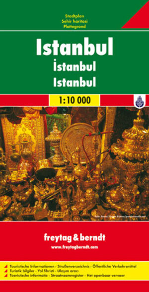 Freytag Berndt Stadtpläne, Istanbul 1:10 000 (City Map)