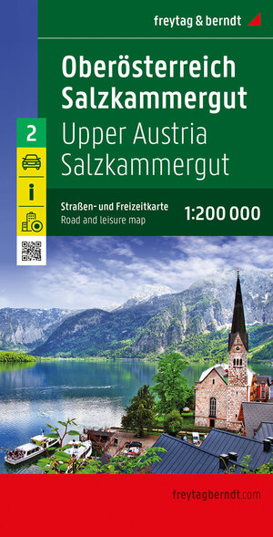 Buchcover Oberösterreich - Salzkammergut, Straßen- und Freizeitkarte 1:200.000, freytag & berndt  | EAN 9783707921595 | ISBN 3-7079-2159-X | ISBN 978-3-7079-2159-5