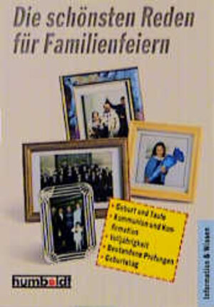 Die schönsten Reden für Familienfeiern