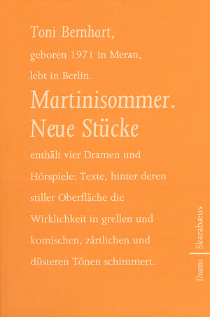 Buchcover Martinisommer | Toni Bernhart | EAN 9783708231914 | ISBN 3-7082-3191-0 | ISBN 978-3-7082-3191-4