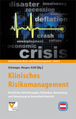 Buchcover Klinisches Risikomanagement  | EAN 9783708307244 | ISBN 3-7083-0724-0 | ISBN 978-3-7083-0724-4