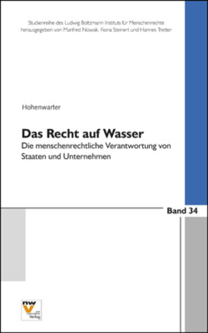 Buchcover Das Recht auf Wasser | Bettina Hohenwarter | EAN 9783708310046 | ISBN 3-7083-1004-7 | ISBN 978-3-7083-1004-6