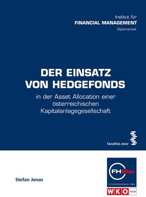 Buchcover Der Einsatz von Hedgefonds | Stefan Jonas | EAN 9783708901343 | ISBN 3-7089-0134-7 | ISBN 978-3-7089-0134-3