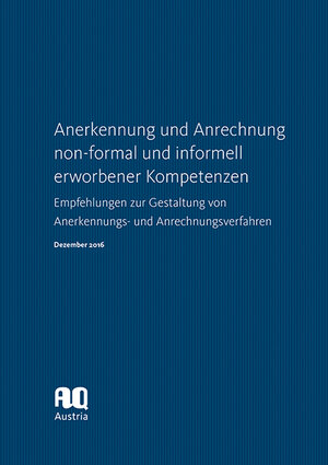 Buchcover Anerkennung und Anrechnung non-formal und informell erworbener Kompetenzen  | EAN 9783708915043 | ISBN 3-7089-1504-6 | ISBN 978-3-7089-1504-3