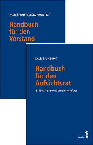 Buchcover Kombipaket Handbuch für den Aufsichtsrat und Handbuch für den Vorstand  | EAN 9783708915487 | ISBN 3-7089-1548-8 | ISBN 978-3-7089-1548-7