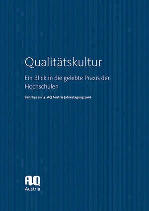 Buchcover Qualitätskultur  | EAN 9783708915494 | ISBN 3-7089-1549-6 | ISBN 978-3-7089-1549-4