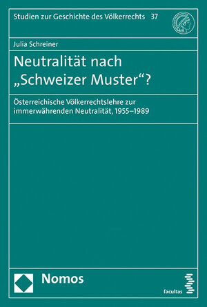 Buchcover Neutralität nach "Schweizer Muster"? | Julia Schreiner | EAN 9783708915708 | ISBN 3-7089-1570-4 | ISBN 978-3-7089-1570-8