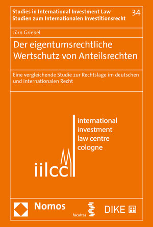 Buchcover Der eigentumsrechtliche Wertschutz von Anteilsrechten | Jörn Griebel | EAN 9783708920160 | ISBN 3-7089-2016-3 | ISBN 978-3-7089-2016-0